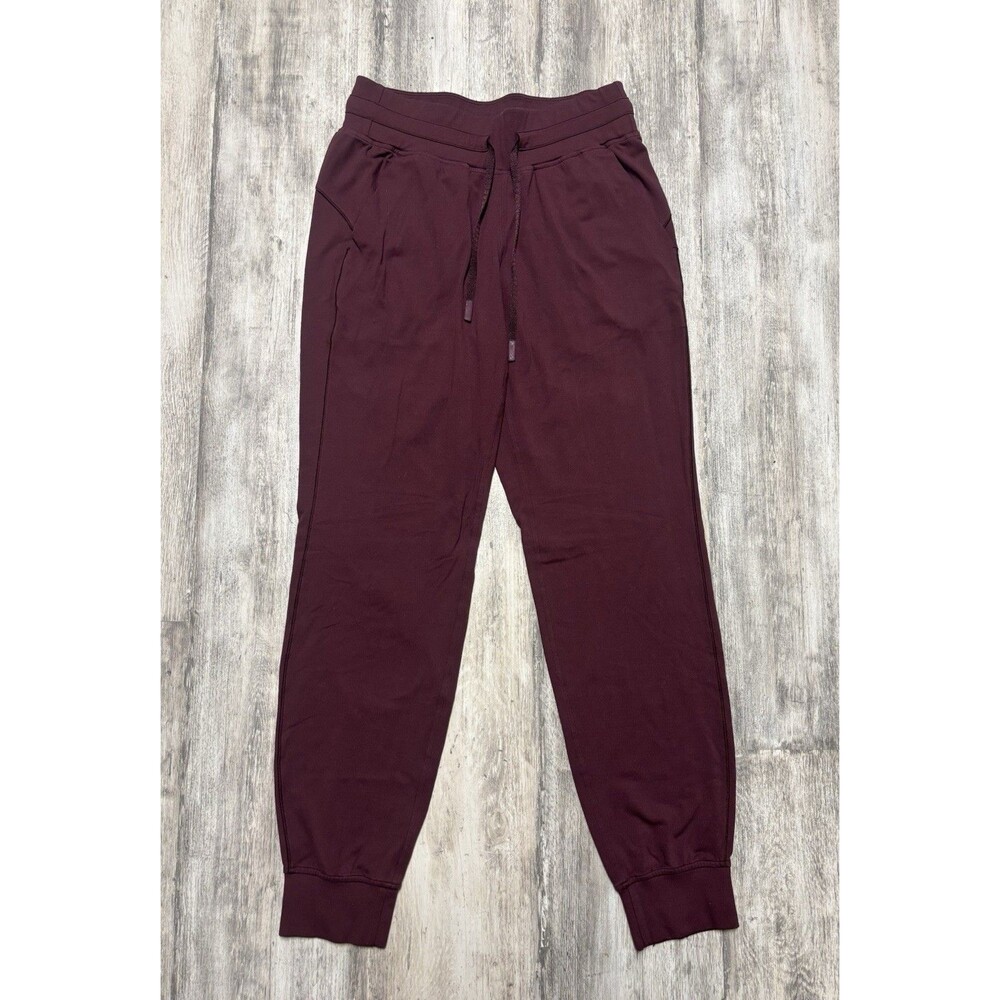 Lululemon Ready To Rulu Jogger Burgundy Maroon Size 6 Womens Athleisure Garnet